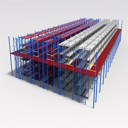 Mezzanine racks systems