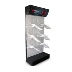 Perforated display rack
