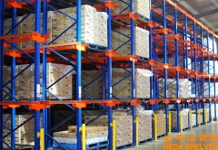 Drive-in pallet racking