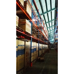 Heavy duty storage pallet racking