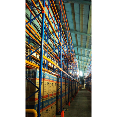 Heavy duty storage pallet racking