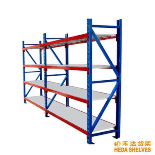 Warehouse Boltless Light Duty 4 Layers Rack Shelf