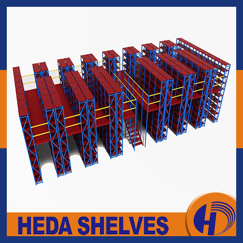 Shelf supported mezzanine