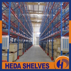 Heavy Duty Pallet Racks With Wire Mesh Shelving
