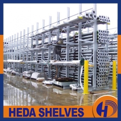Heavy Duty Cantilever Storage Racking for Outdoor Use