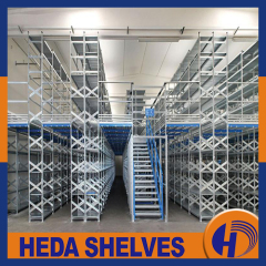 Mezzanine storage racking