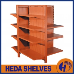 Four Way Display Grocery Store Racks And Shelving