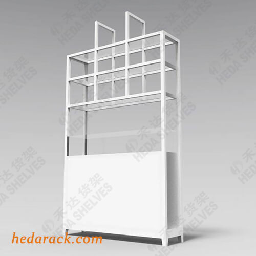 Glass Display Rack With Cabinet(5