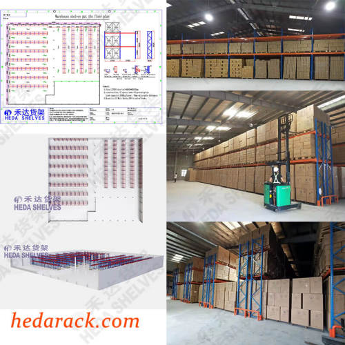 Heavy Duty Pallet Storage Rack for Philippine Clients