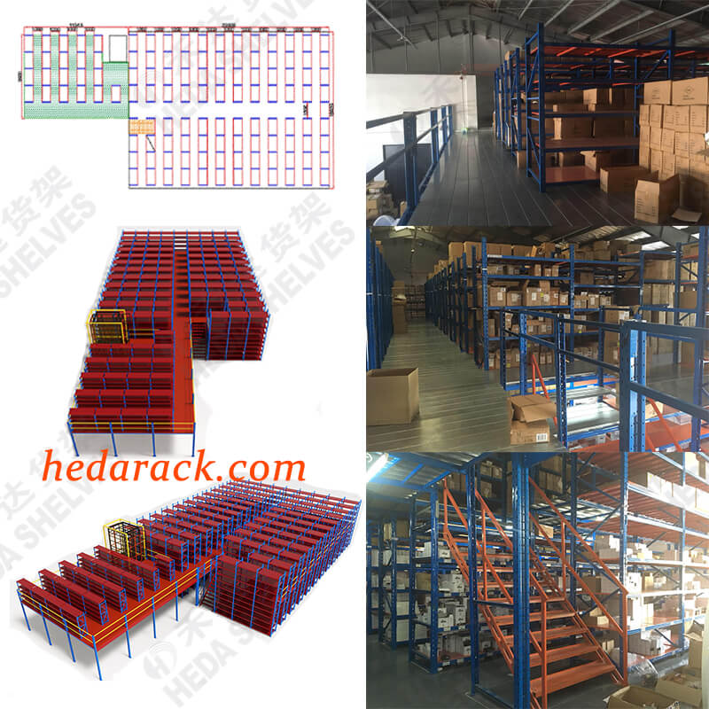Mezzanine Racking System For An Ecommerce Company