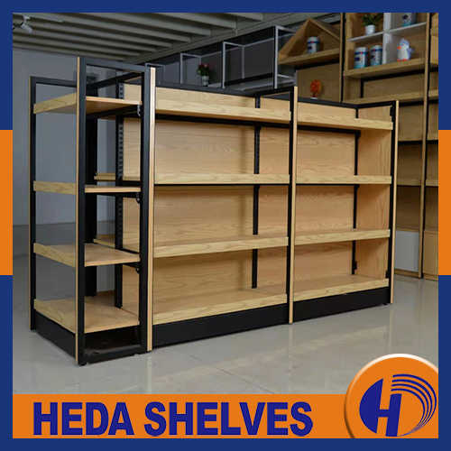 Supermarket Wooden Shelves For Sale Heda Shelves