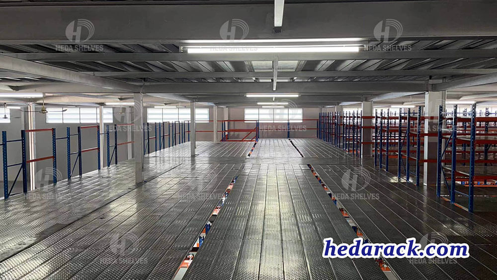 mezzanine rack system,warehouse storage system,structural mezzanine