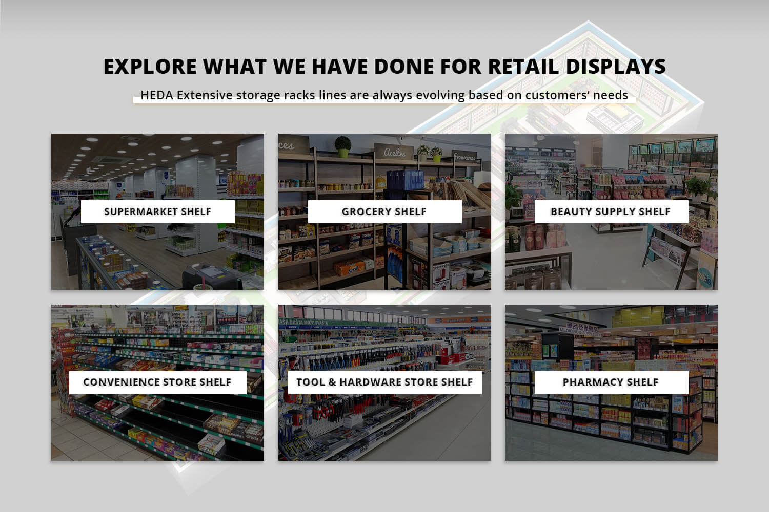 store shelving case,in store display case,retail store shelving,store fixture case