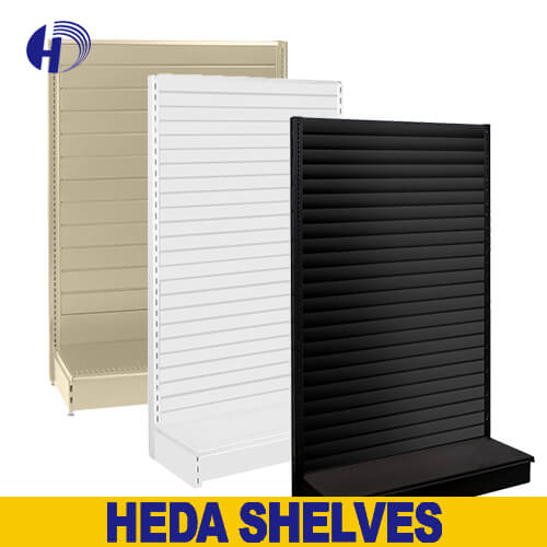 single sided store display shelves,wall store shleves,slatwall display shelves,retail slatwall shelves,slatwall display rack