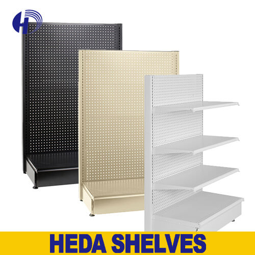 Wall Pegboard Display Shelving for Retail Store HEDA