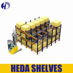 Push Back Pallet Racking