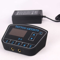 Permanent Makeup Tattoo Supply Digital LCD Display Dual Machines Tattoo Power Supply