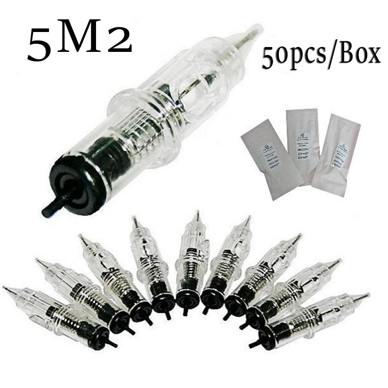 M2 Clear Cartridges Tattoo Needles 50pcs/Box