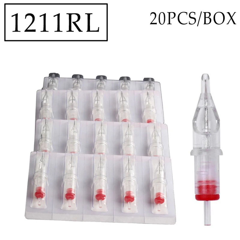 20pcs/box High Quality Cartridge Needles with Membrane HQ-13 #12 RL