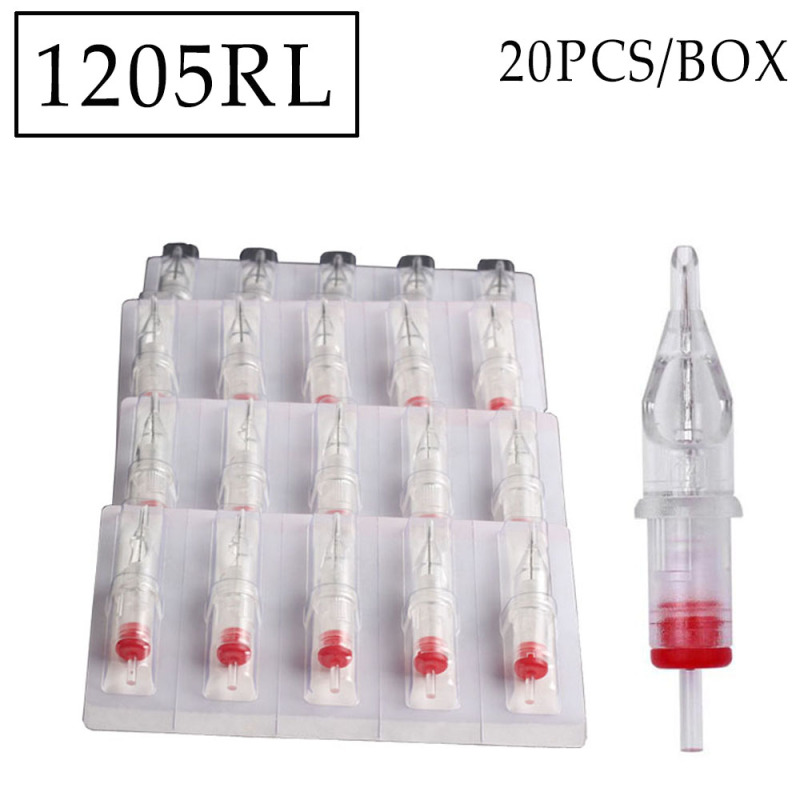 20pcs/box High Quality Cartridge Needles with Membrane HQ-13 #12 RL