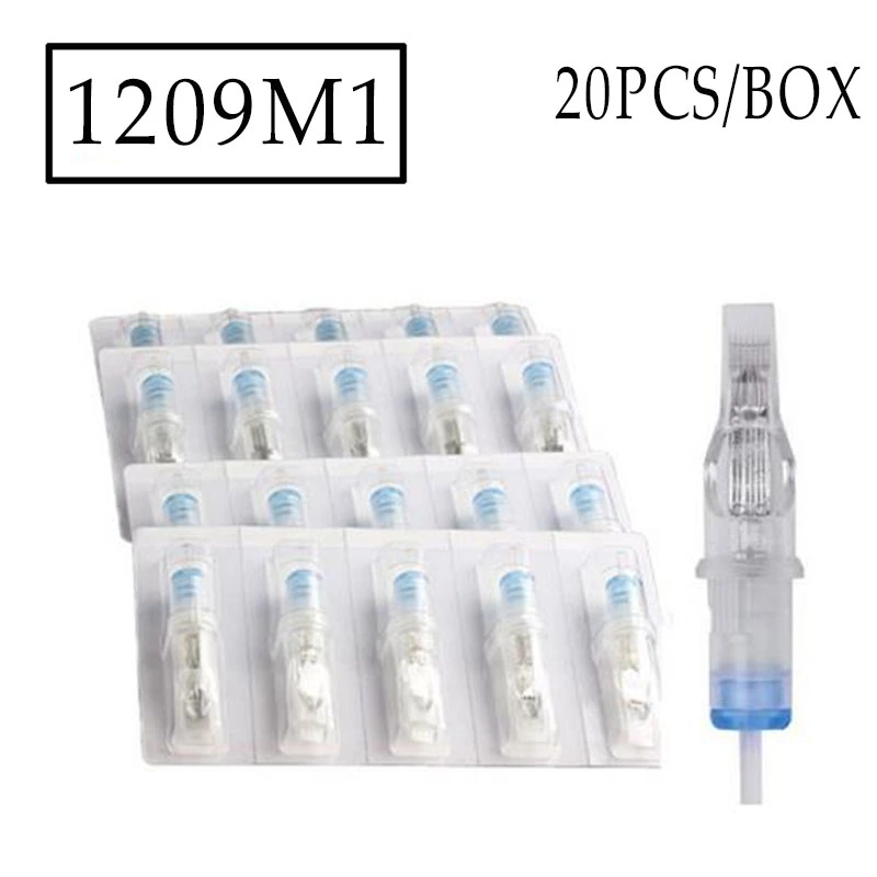 #12 M1 20pcs/box High Quality Cartridge Needles with Membrane HQ-13