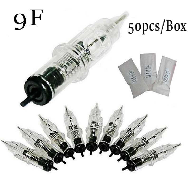 F Clear Cartridges Tattoo Needles 50pcs/Box