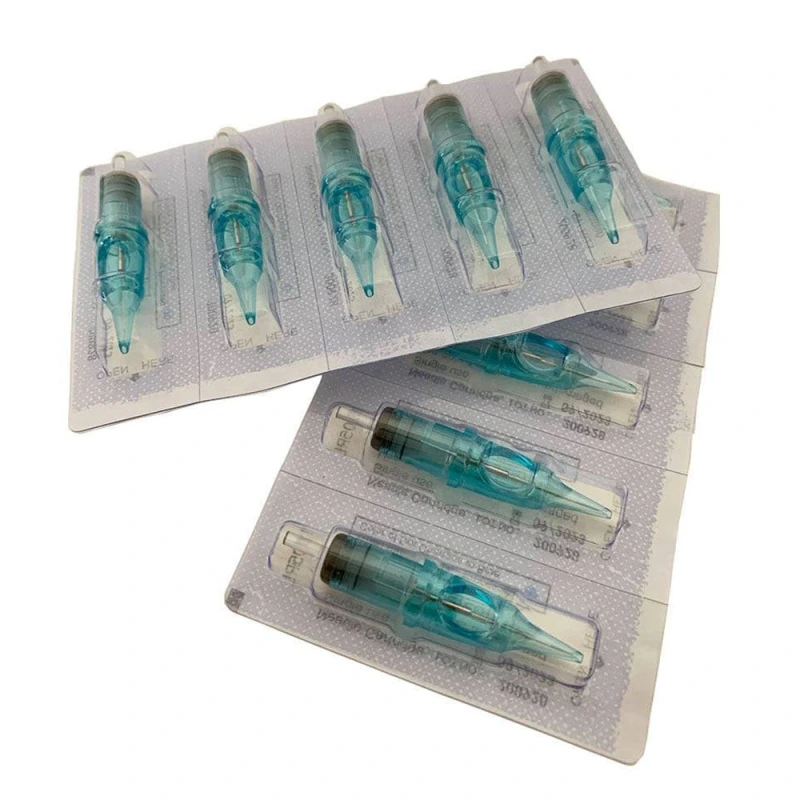 HQ-02 10pcs/box Blue Tattoo Needles Revolution Cartridge With Quality Assurances