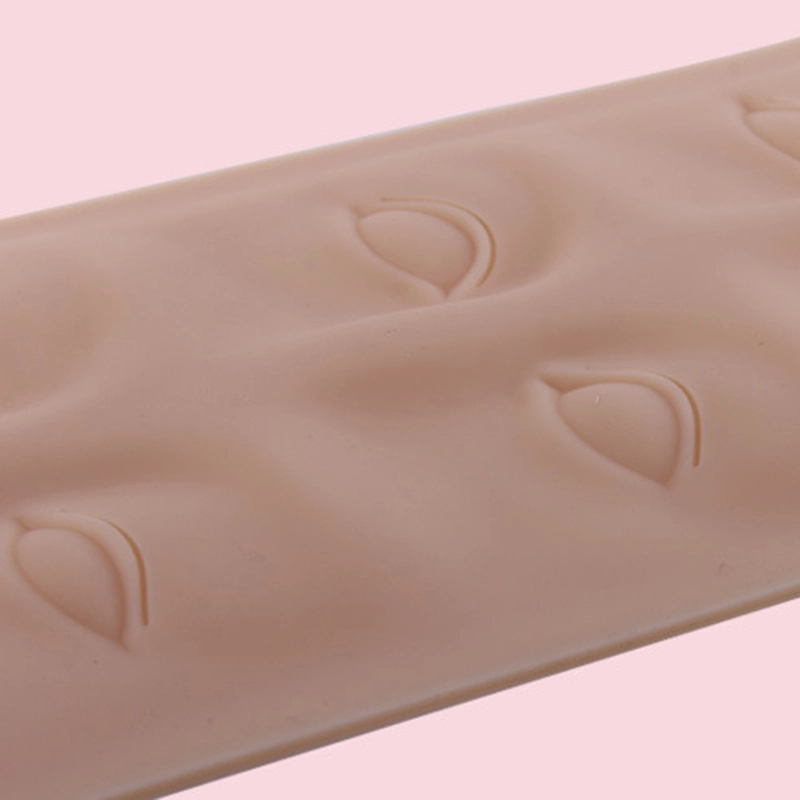 26x15cm 3D Silicone Training Skin Fake Eyebrow Skin Tattoo Practice Skin Permanent Practices Skin For Makeup