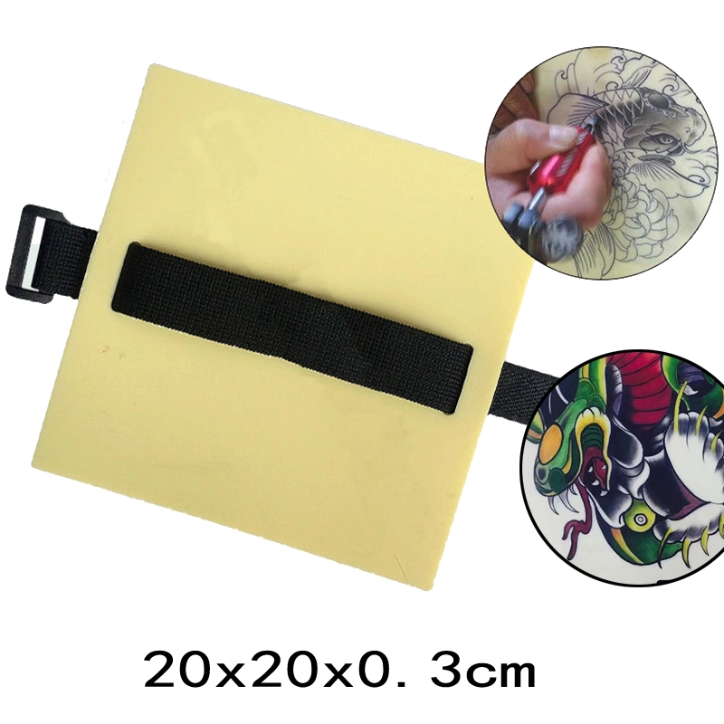 20*20*0.30CM Large Tattoo Practice Skin With Belt Imitation Skin Leather
