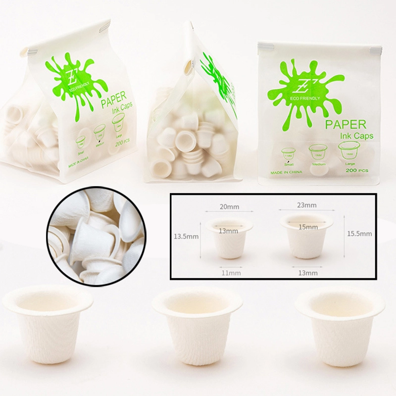 200pcs/bag Paper Ink Cup