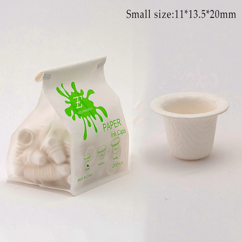 200pcs/bag Paper Ink Cup