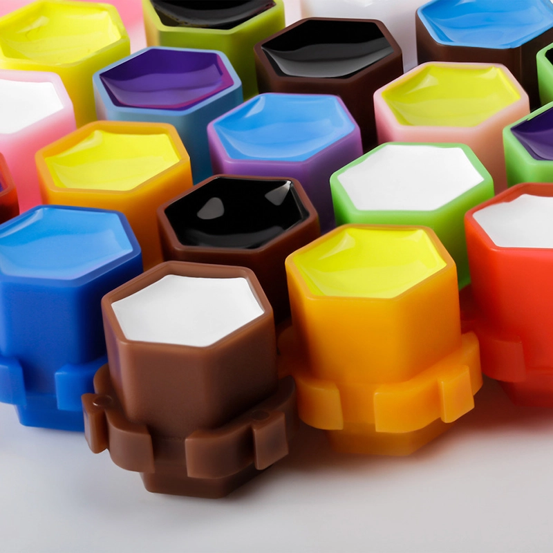 180pcs/bag Plastic Disposable Tattoo Ink Cup With Holder Container Tattoo Accessories For Tattoo Ink Pigment