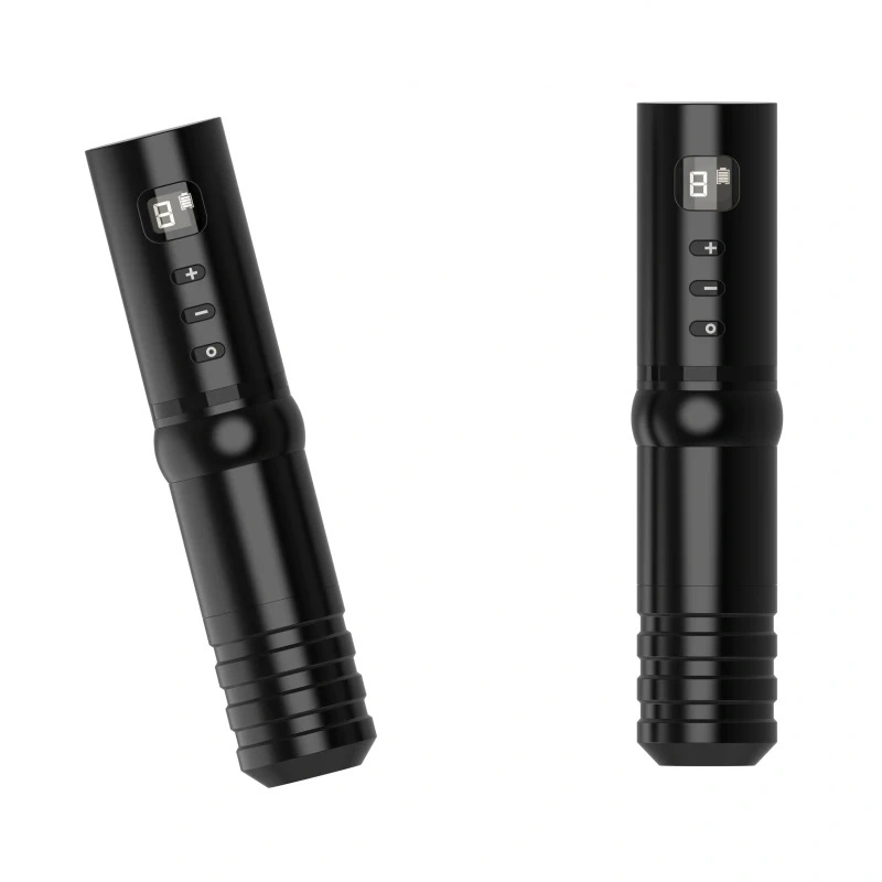 4mm Stroke Wireless Tattoo Pen 1650mAh Battery Swiss Motor Stable 2A Output Professional Tattoo Equipment LCD Display
