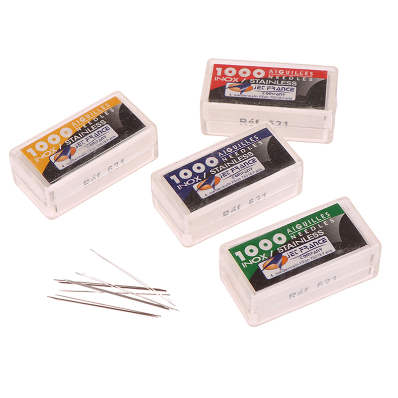 1000pcs/Box Loose Tattoo Needles 0.25mm 0.3mm 0.35mm 0.4mm 316 Stainless Steel Aiguilles Needle Body Art