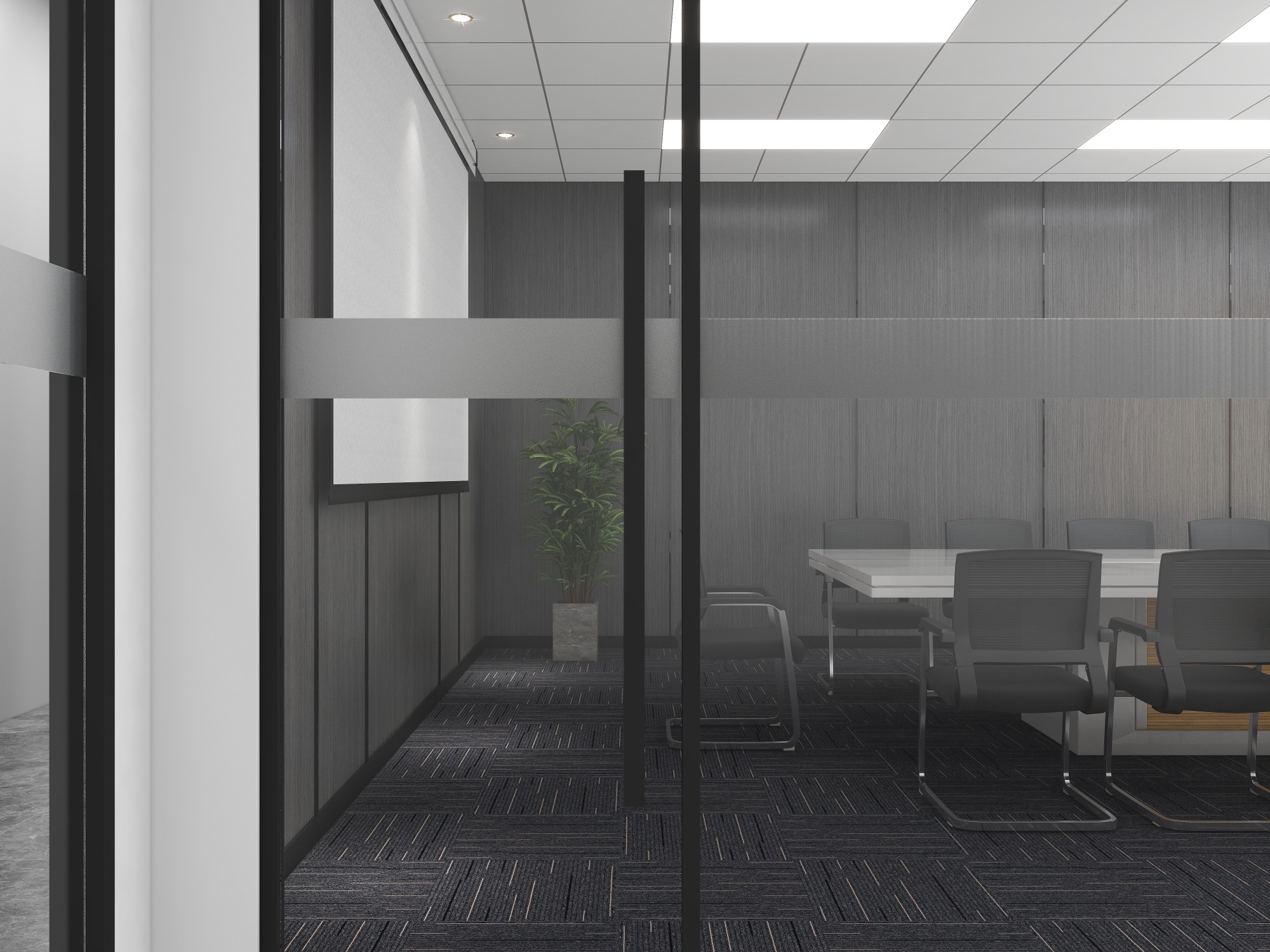 Case study of glass door handle in office