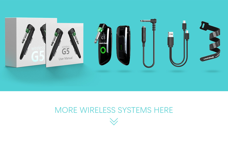 SWIFF WS50 wireless guitar system