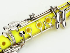 Yellow Body Nickel Key Clarinet