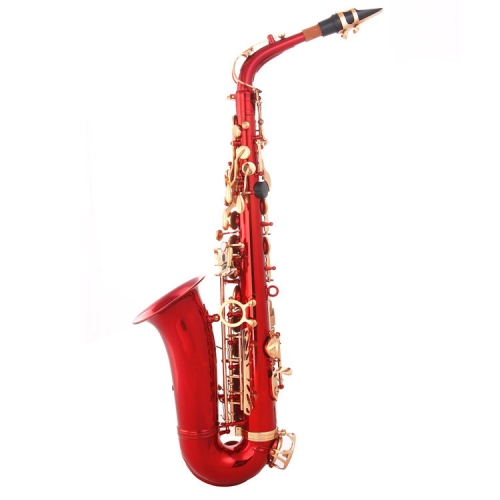 Red Body Gold Key Alto Saxophone