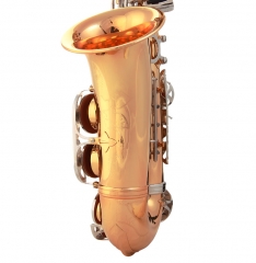 Gold Body Nickel Key Alto Saxophone