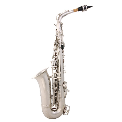 Nickel Body Nickel Key Alto Saxophone