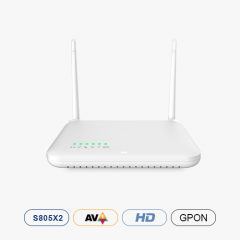 Android TV™ Box with GPON-Gateway Wi-Fi Router