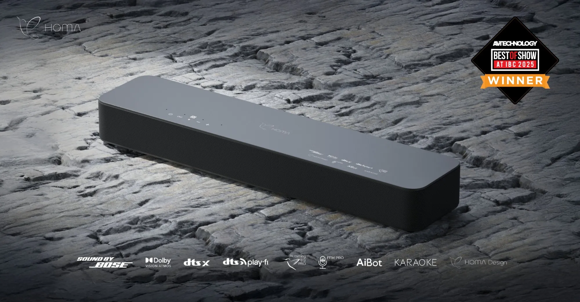 Homatics Minibar 600 Wins Future`s Best of Show Award, Presented by AVTechnology