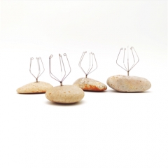 River Stone with Prong | Air Plant Mounting Bases