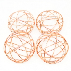 4Pack Tillandsia Air Plant Cage - 10CM Copper Plated