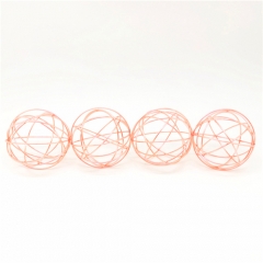 4Pack Tillandsia Air Plant Cage - 10CM Copper Plated
