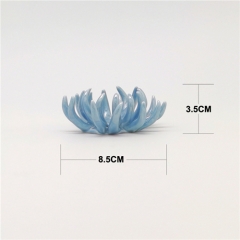 Ceramic Coral Air Plant Holder w/Six Colors Assorted