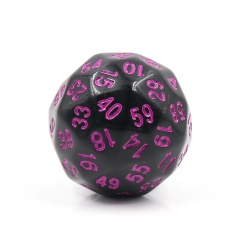 D60 black opaque with purple ink