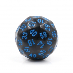 D60 black opaque with blue ink