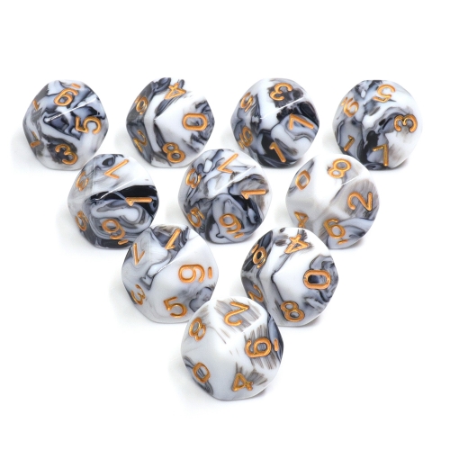 D10 sets Blend Black and White