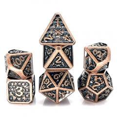 Dragon Scale Metal Dice